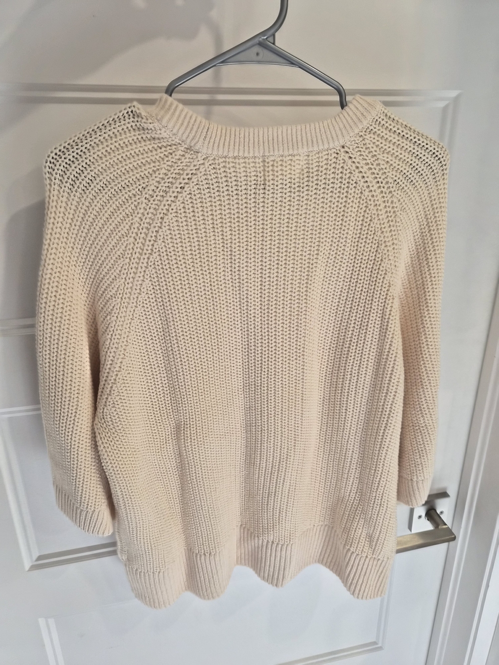 H&M Cream Crewneck Knit Sweater - Picture 2 of 5
